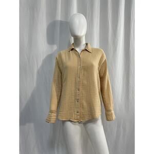 Donni 'Bubble' Tan Long Sleeve Shirt Size XXS